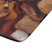 ギタリスペインのスト(ピエール・ルノアール威厳がある) カッティングボード (角)