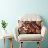 ギタリスペインのスト(ピエール・ルノアール威厳がある) ランバークッション (椅子)