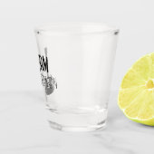 ギタリパーソナライズされたスト向けヴィンテージギフト、ミュージシャン ショットグラス (右)