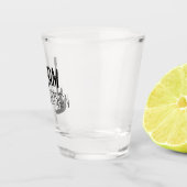 ギタリパーソナライズされたスト向けヴィンテージギフト、ミュージシャン ショットグラス (右)