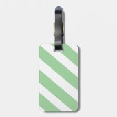 ギタリパーソナライズされたスト向けヴィンテージギフト、ミュージシャン ラゲッジタグ (裏面縦)