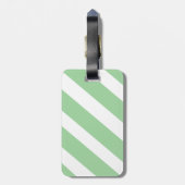 ギタリパーソナライズされたスト向けヴィンテージギフト、ミュージシャン ラゲッジタグ (裏面縦)