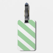 ギタリパーソナライズされたスト向けヴィンテージギフト、ミュージシャン ラゲッジタグ (裏面縦)