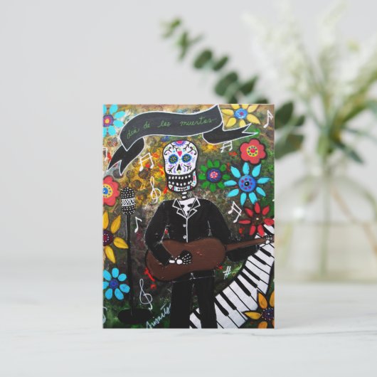 ギタレロ ポストカード (スタンド正面)