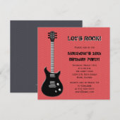 ギタロックスター 招待状 (正面/裏面)