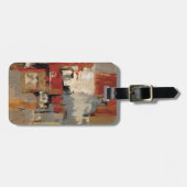 ギターおよびサクソフォーンのためのメロディー ラゲッジタグ (正面横)