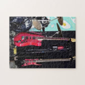 ギターおよびドラム ジグソーパズル (横)