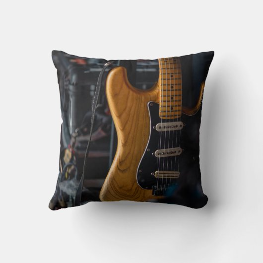 ギターかわいらしー クッション (裏面)