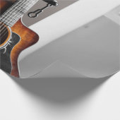 ギターかわいらしー ラッピングペーパー (角)