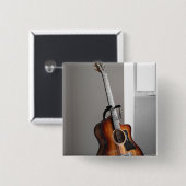 ギターかわいらしー 缶バッジ (正面&裏面)