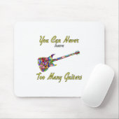 ギターが多過ぎることはないカラフル- マウスパッド (マウス)