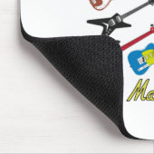 ギターが多過ぎることはないカラフル- マウスパッド (コーナー)