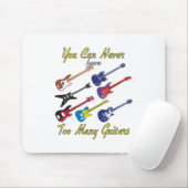 ギターが多過ぎることはないカラフル- マウスパッド (マウス)