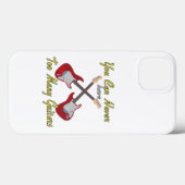 ギターが多過ぎることはないカラフル- Case-Mate iPhoneケース (裏面 (横))