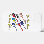 ギターが多過ぎることはないカラフル- Case-Mate iPhoneケース (裏面 (横))