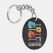 ギターが多過ぎることはない キーホルダー (正面左)