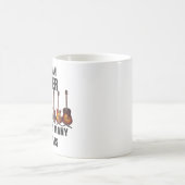 ギターが多過ぎることはない コーヒーマグカップ (中央)
