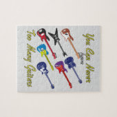 ギターが多過ぎることはない ジグソーパズル (横)