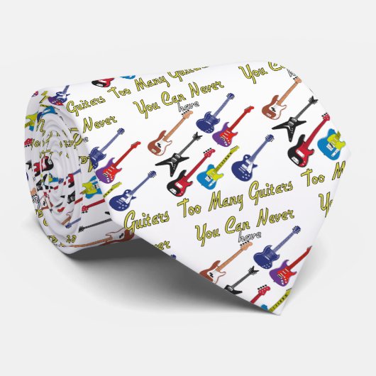 ギターが多過ぎることはない ネクタイ (ロール)