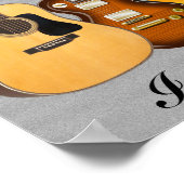 ギターが大好き ポスター (角)