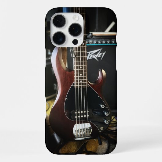 ギターが大好き iPhoneケース (裏面)