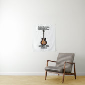 ギターでない限り少な遊い方が良い。ブラウン タペストリー (インサイチュ)