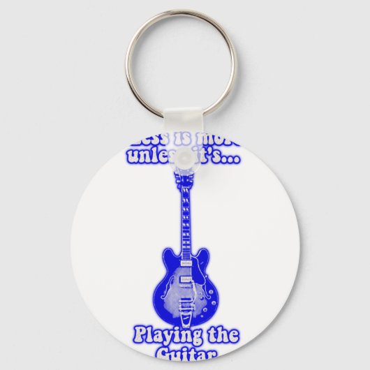 ギターでなければ遊少ない キーホルダー (正面)