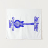 ギターでなければ遊少ない タペストリー (正面(横))