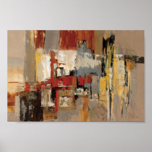 ギターとサックスのメロディー ポスター