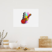 ギターとピアノ ポスター (キッチン)