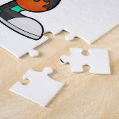 ギターとミュージシャンとしてのメルカト ジグソーパズル (側面)