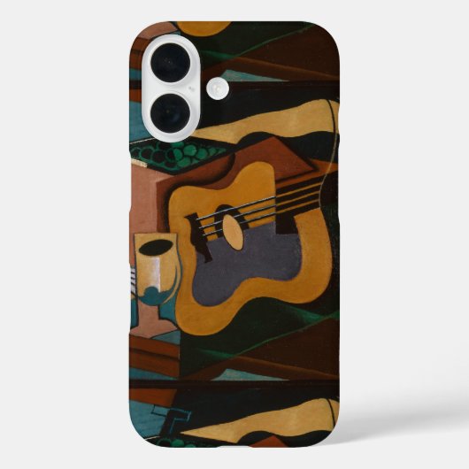 ギターとワインの抽象画 Case-Mate iPhoneケース (裏面)