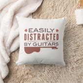 ギターに簡単に気を取られる クッション (ブランケット)