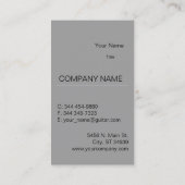 ギターの🎸のインストラクター 名刺 (裏面)