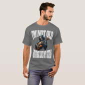 ギターのようにヴィンテージな私 80年代ギター fr tシャツ (正面フル)