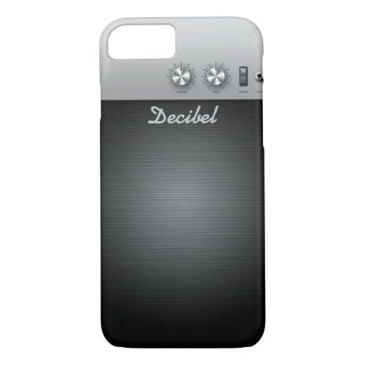 ギターのアンプ Case-Mate iPhoneケース (裏面)