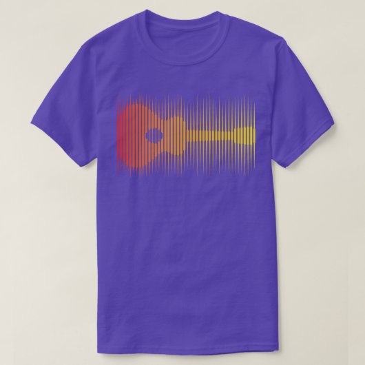 ギターのアートワーク2 Tシャツ (デザイン正面)