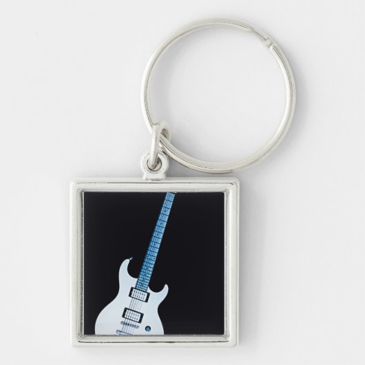 ギターのイメージKeychain キーホルダー (正面)