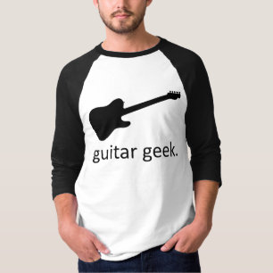 ギターのギークのワイシャツ Tシャツ