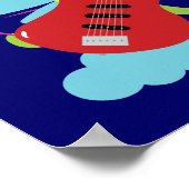 ギターのソロドリーム ポスター (角)