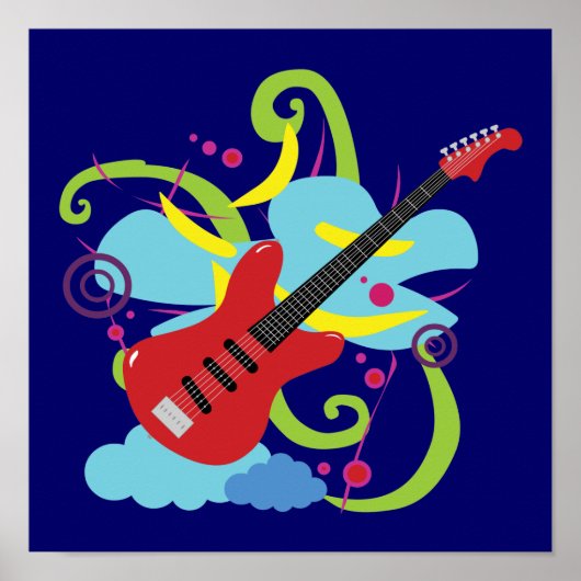 ギターのソロドリーム ポスター (正面)