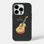 ギターのチューニングを保とう iPhoneケース (裏面)