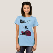 ギターのティー Tシャツ (正面フル)