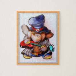 ギターのパズル-独身のなイメージとのMetalphant ジグソーパズル