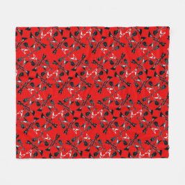 ギターのフリースブランケット フリースブランケット