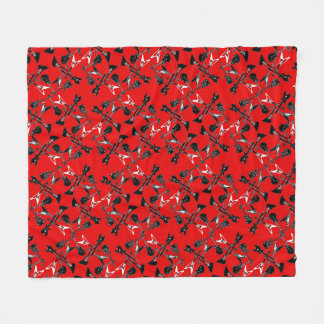 ギターのフリースブランケット フリースブランケット