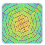 ギターのフリーボードシール シール (正面)