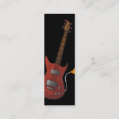 ギターのプロフィールカード スキニー名刺 (裏面)
