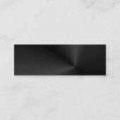 ギターのプロフィールカード スキニー名刺 (裏面)