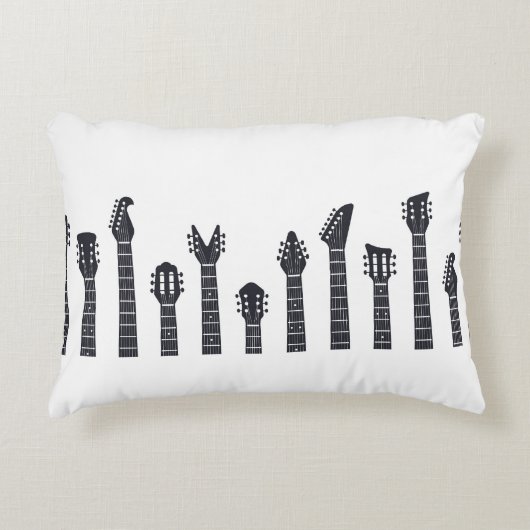 ギターのヘッドストック アクセントクッション (正面)